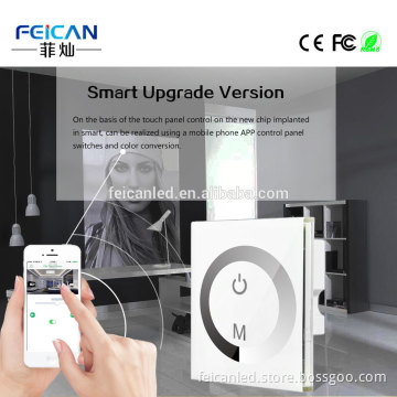 iTouch LED Dimmer Controller Touch Control Dim LED Cabinet Light, LED Rigid Bar, LED Strip Lamps and LED Panel Lighting 8A